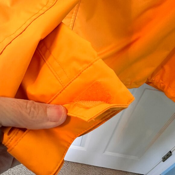 O-2 Bass Outdoor Hooded Water resistant Windbreaker jacket, Sz M - Picture 5 of 8